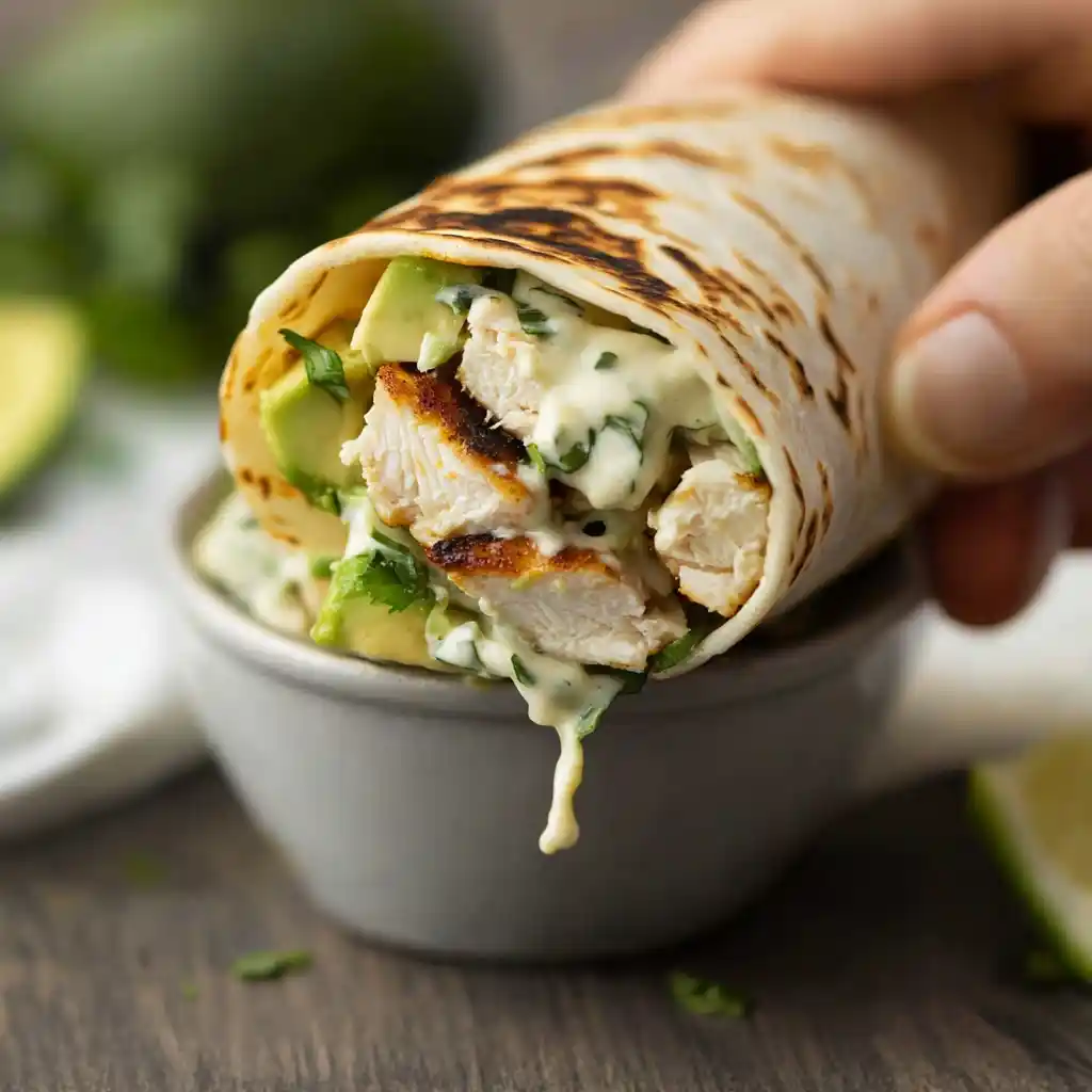 Grilled Chicken Burrito