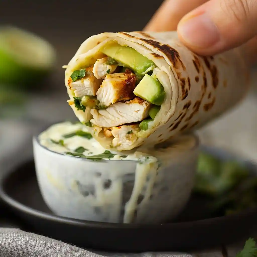 Grilled Chicken Burrito