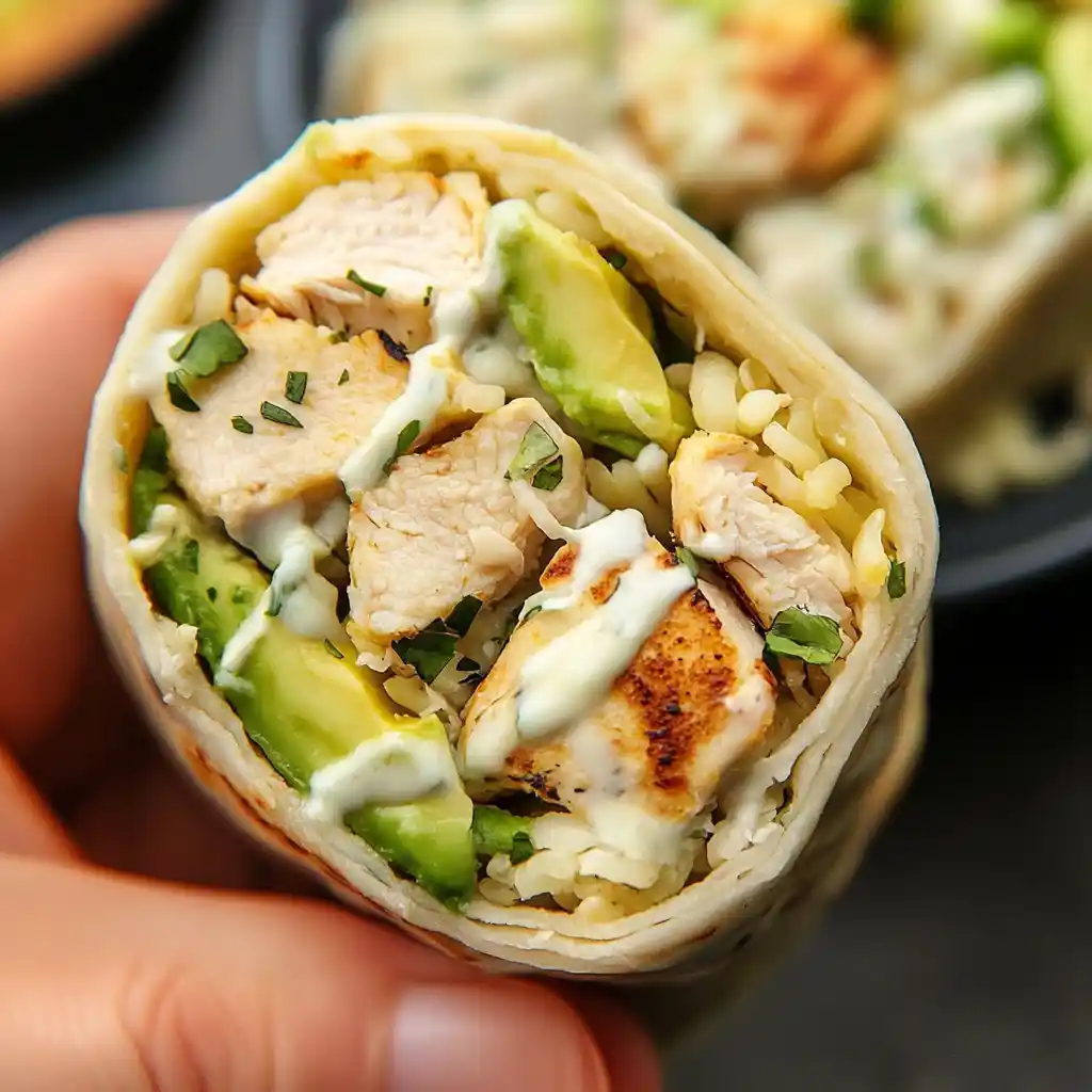 Grilled Chicken Burrito