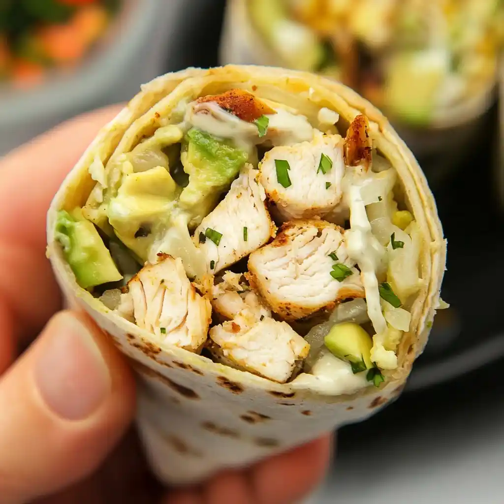Grilled Chicken Burrito