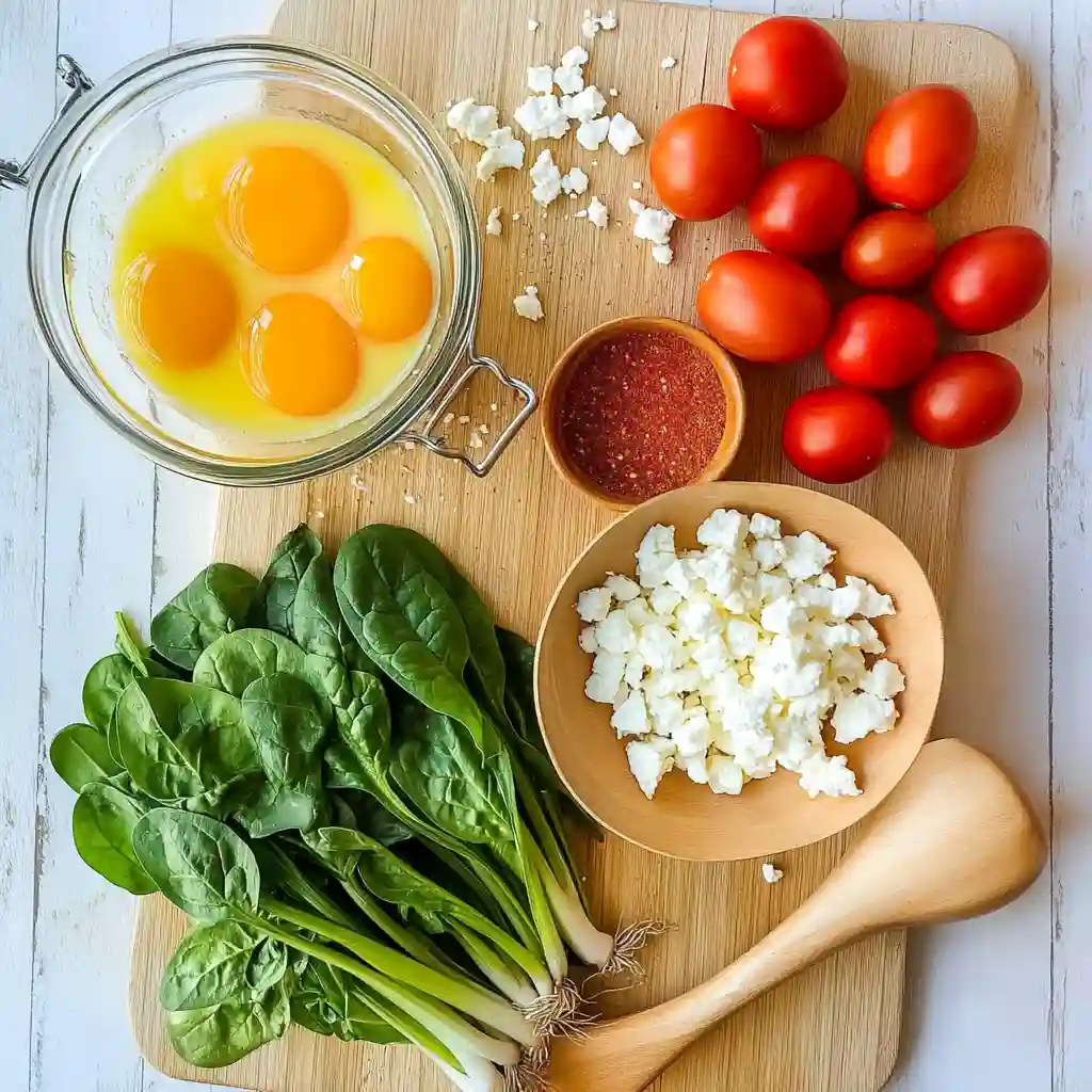 Mediterranean Egg Muffins step by step