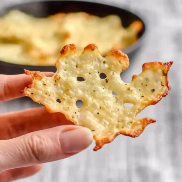 crispy cottage cheese chips