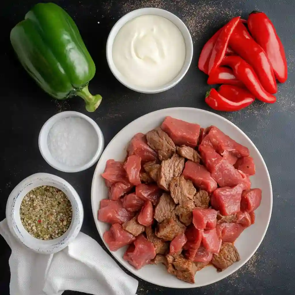 Slow Cooker Pepper Steak