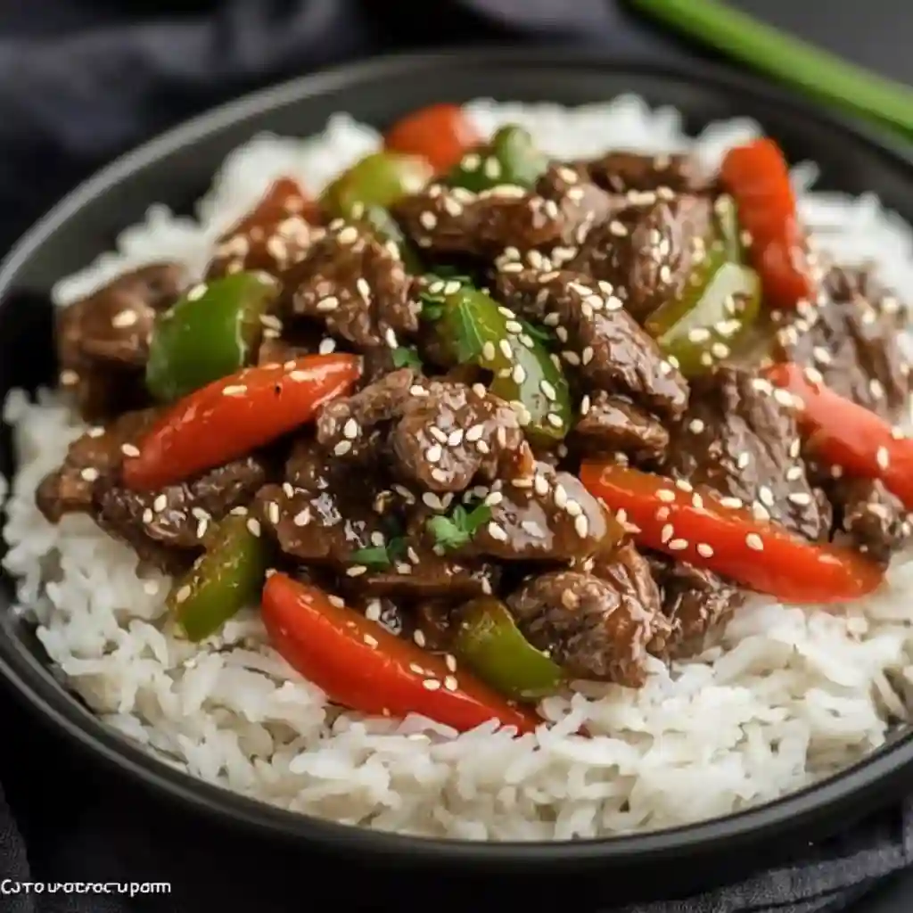 Slow Cooker Pepper Steak