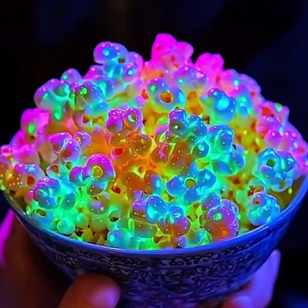 Glow-in-the-Dark Candy Popcorn Bombs – The Ultimate Party Snack!