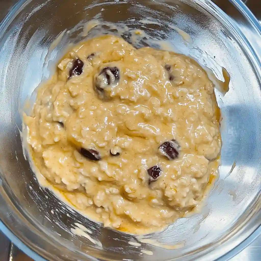 Oatmeal Raisin Cookie Bars step by step recipe