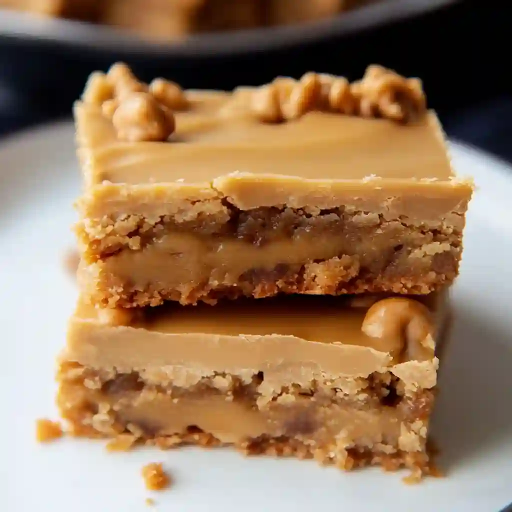 Old-fashioned peanut butter bars