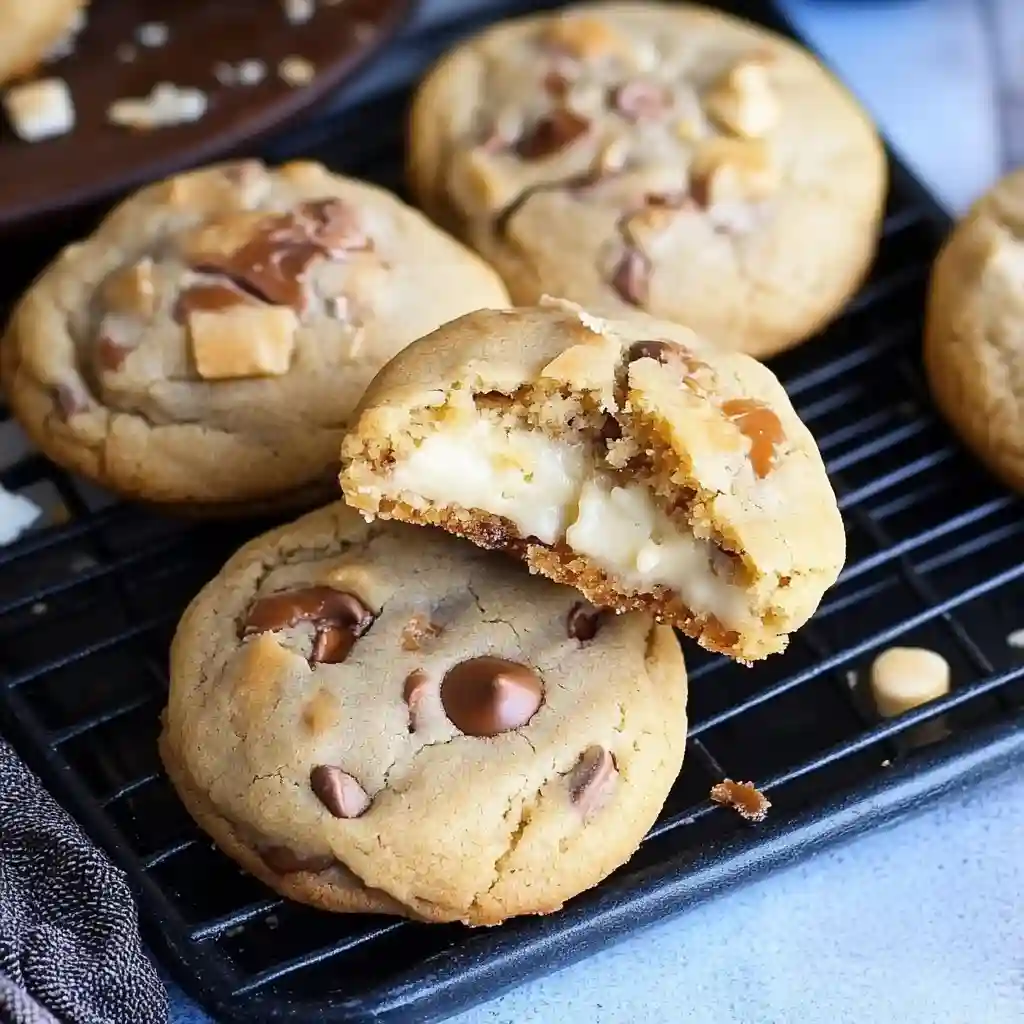 Salted Caramel Cheesecake Cookies Recipe