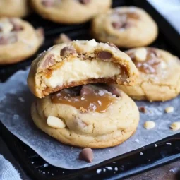 Salted Caramel Cheesecake Cookies Recipe