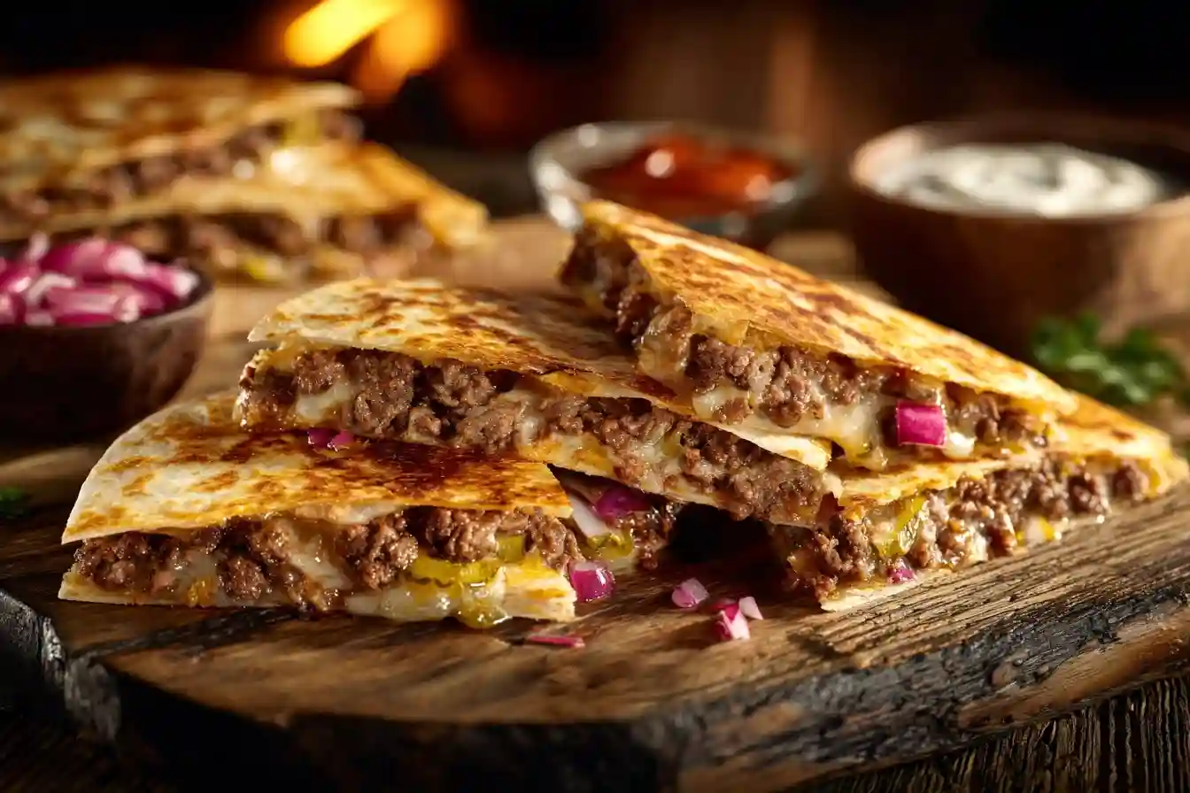 Smashburger Quesadillas – Quick, Crispy & Cheesy