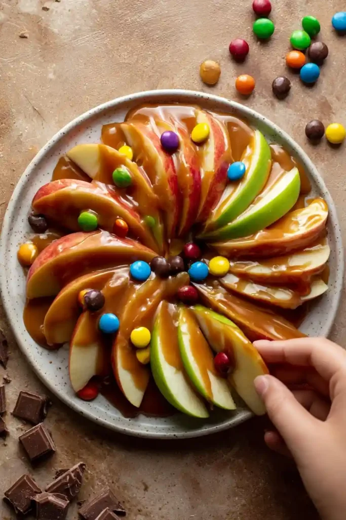 Caramel Apple Nachos