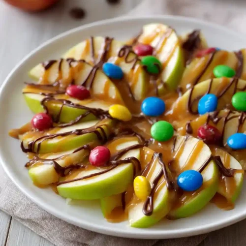 Caramel Apple Nachos