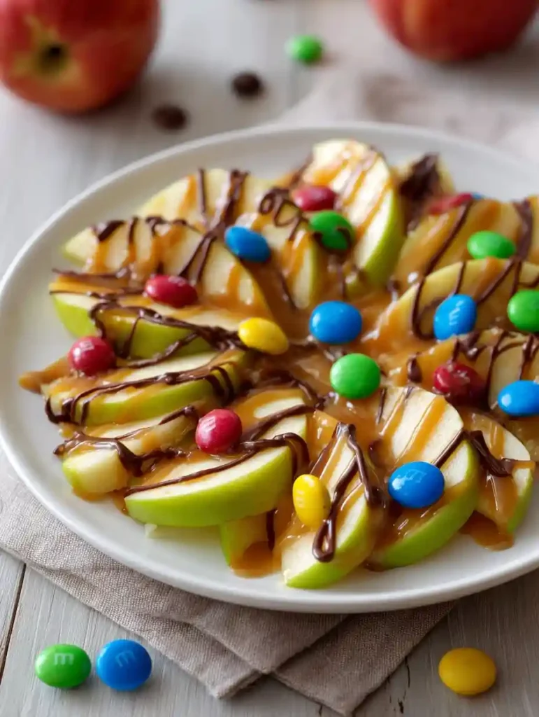 Caramel Apple Nachos