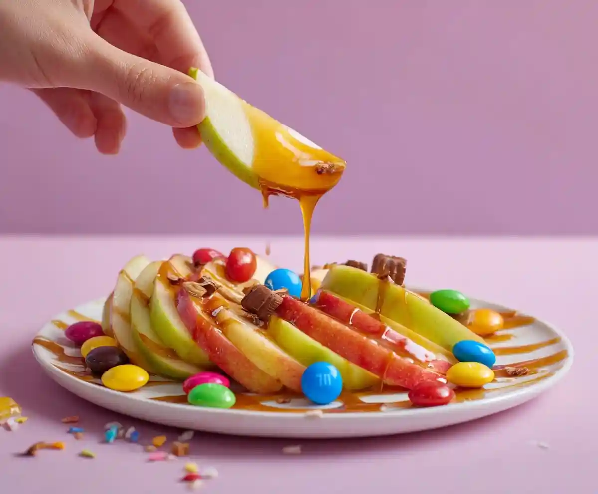 Caramel Apple Nachos – Easy Fall Dessert