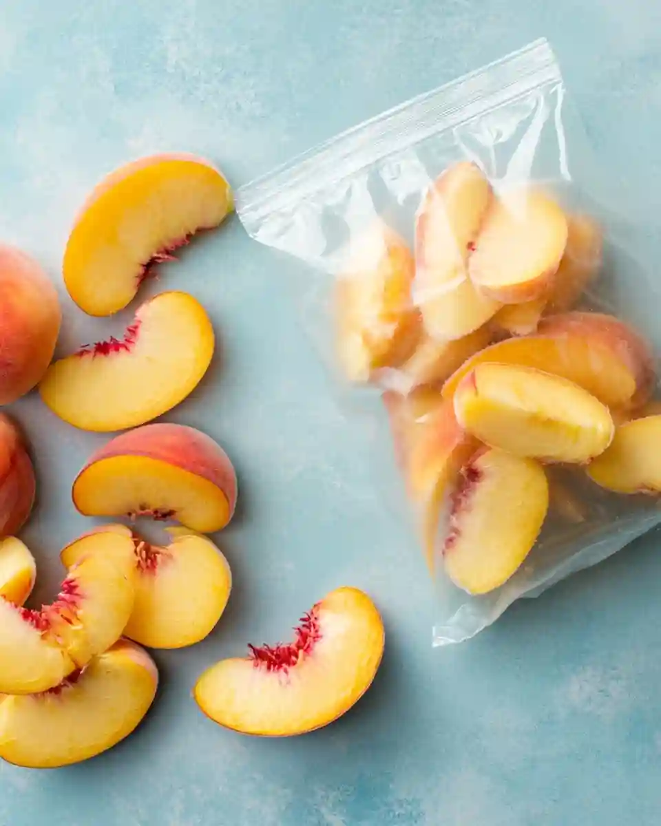 Freeze Peaches the Easy Way