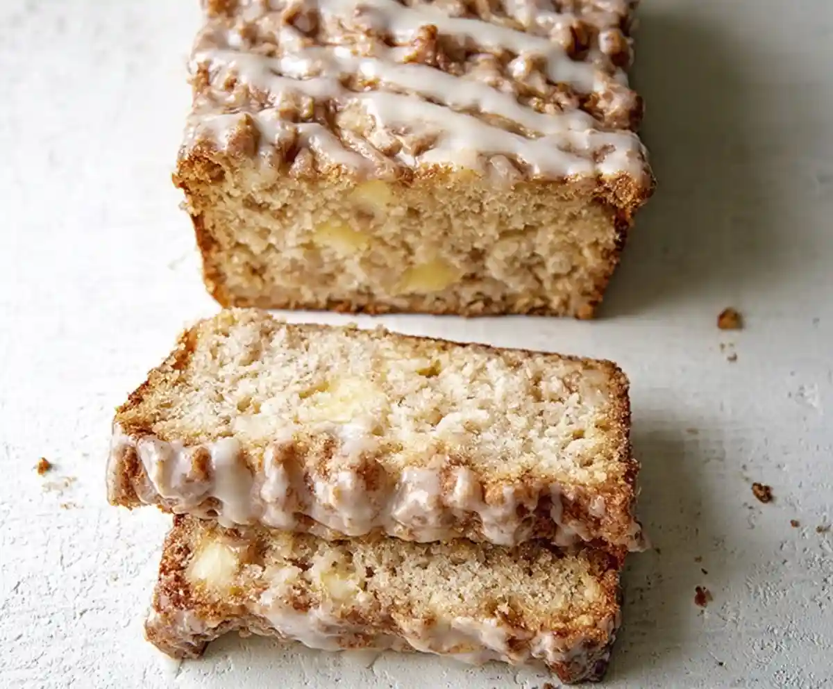 Maple Apple Fritter Bread