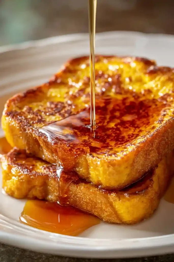 Pumpkin Brioche French Toast
