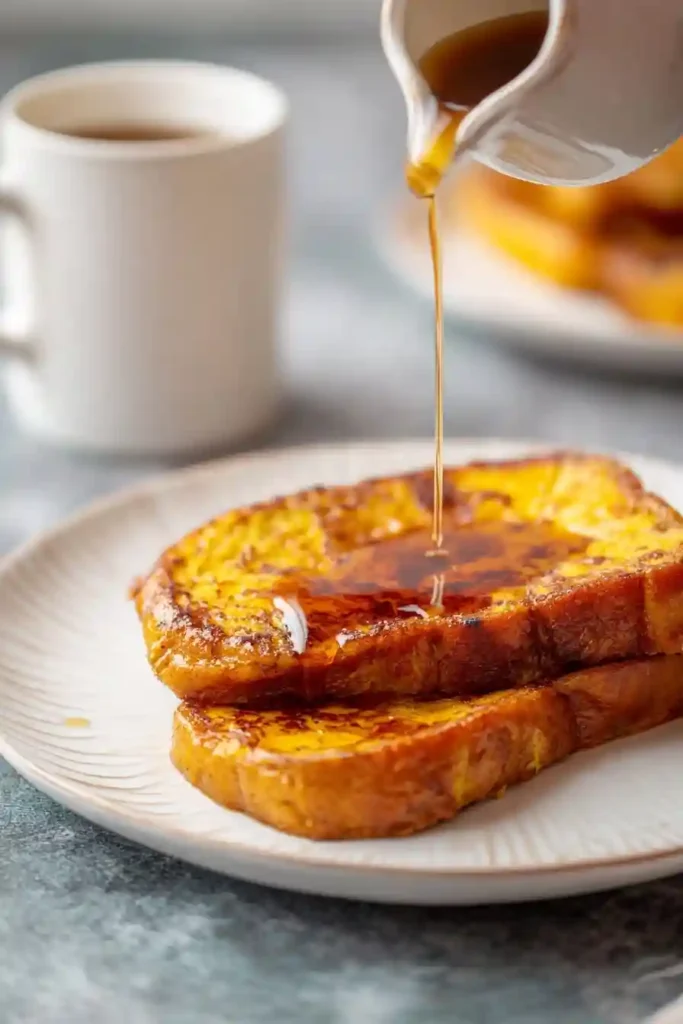 Pumpkin Brioche French Toast