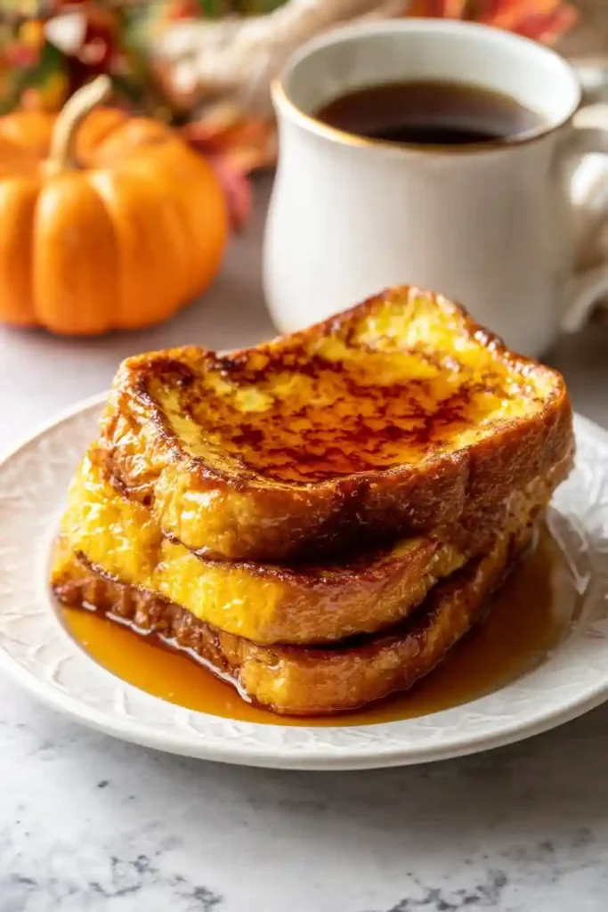 Pumpkin Brioche French Toast