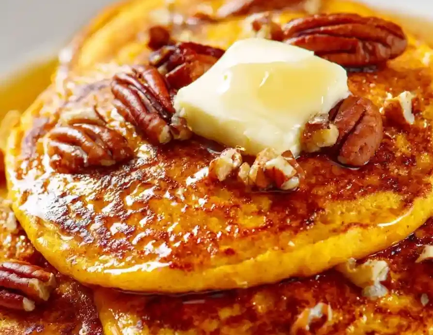 Pumpkin Pancakes (Thick & Flavorful!)