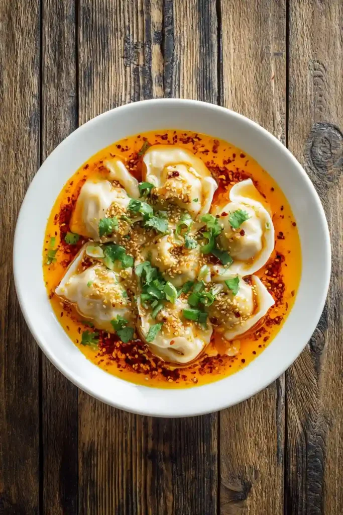 Thai Coconut Curry Dumpling Soup Recipe