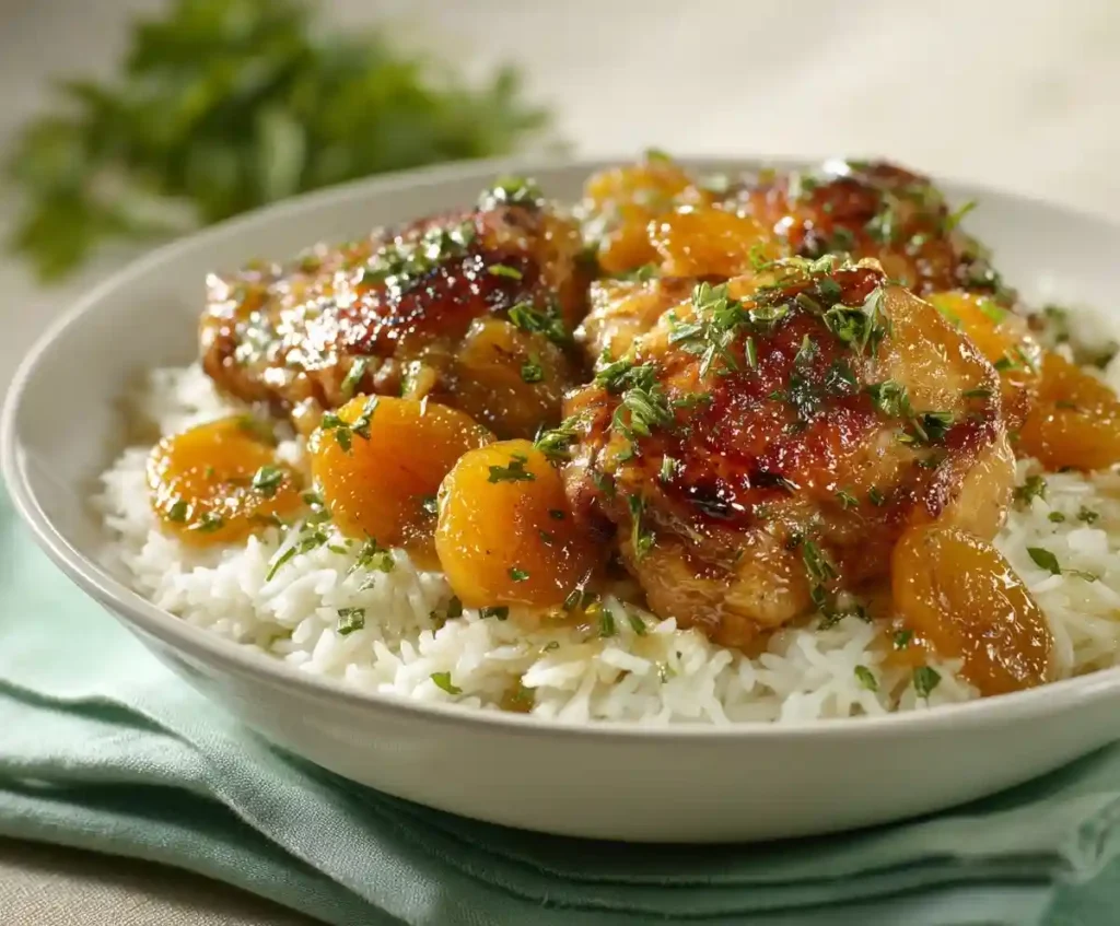 Slow Cooker Apricot Chicken