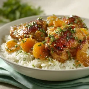 Slow Cooker Apricot Chicken