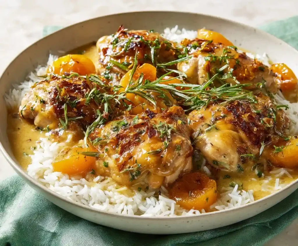 Slow Cooker Apricot Chicken