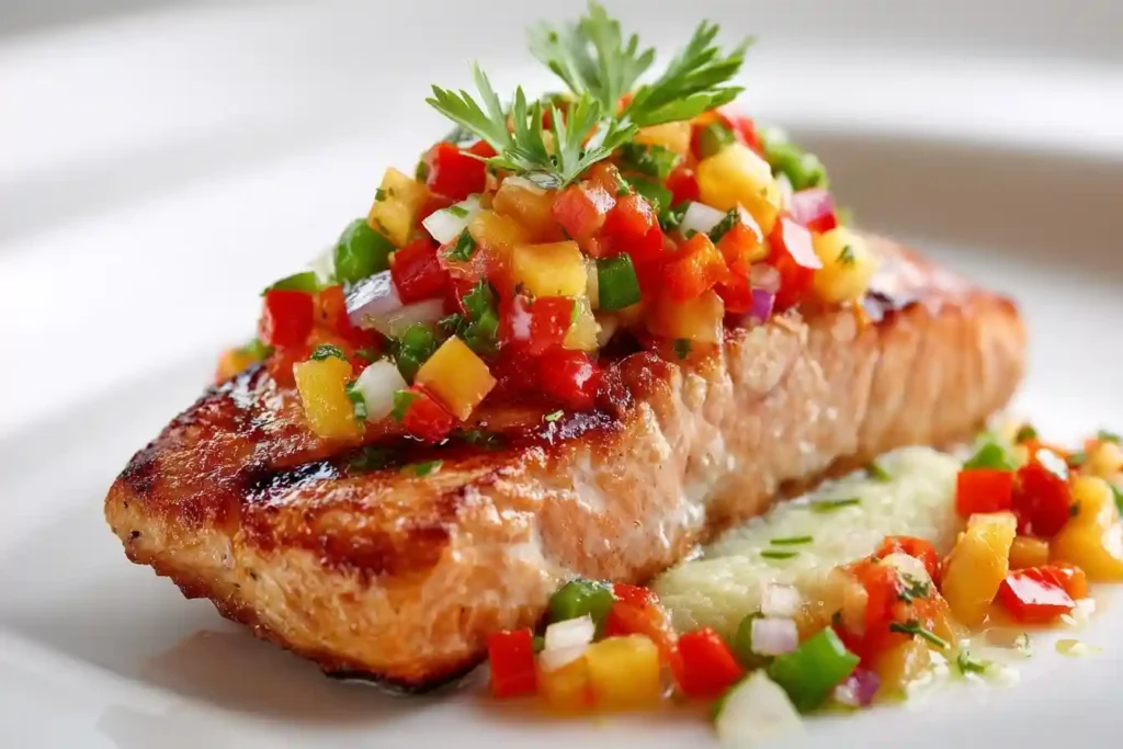 peach salsa