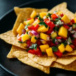 peach salsa