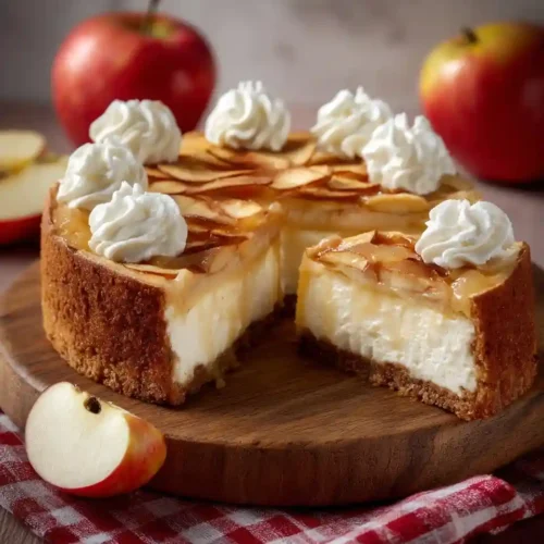 Apple Cider Cheesecake