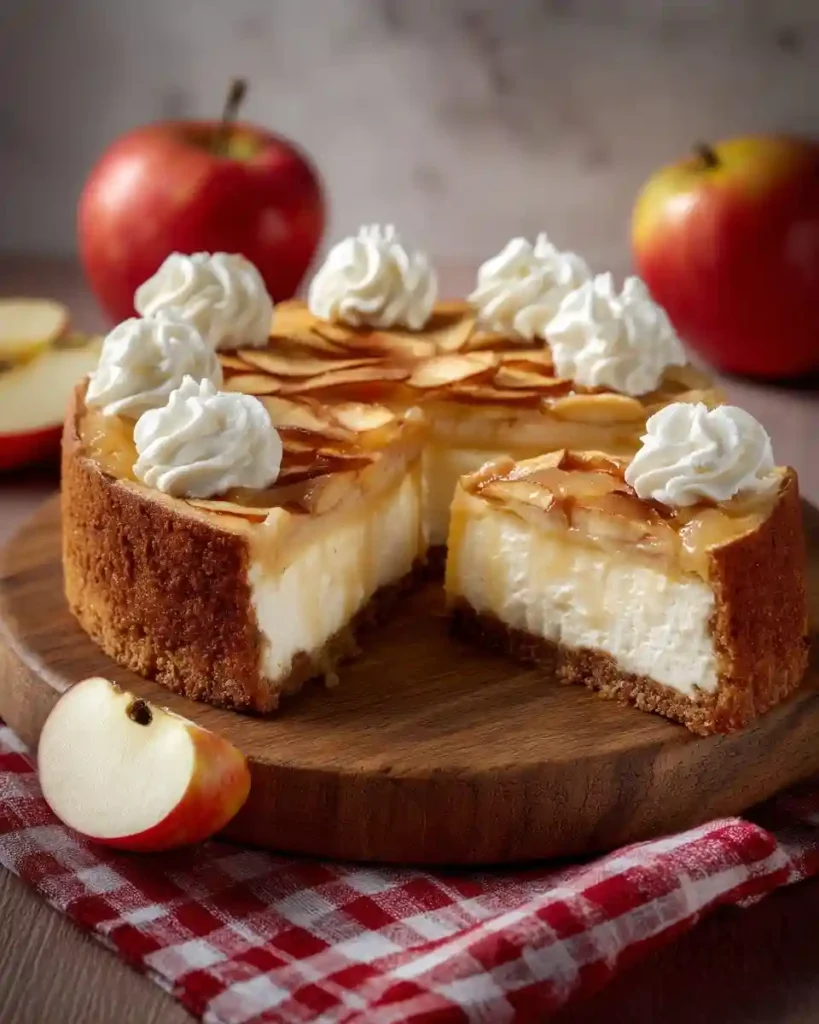 Apple Cider Cheesecake