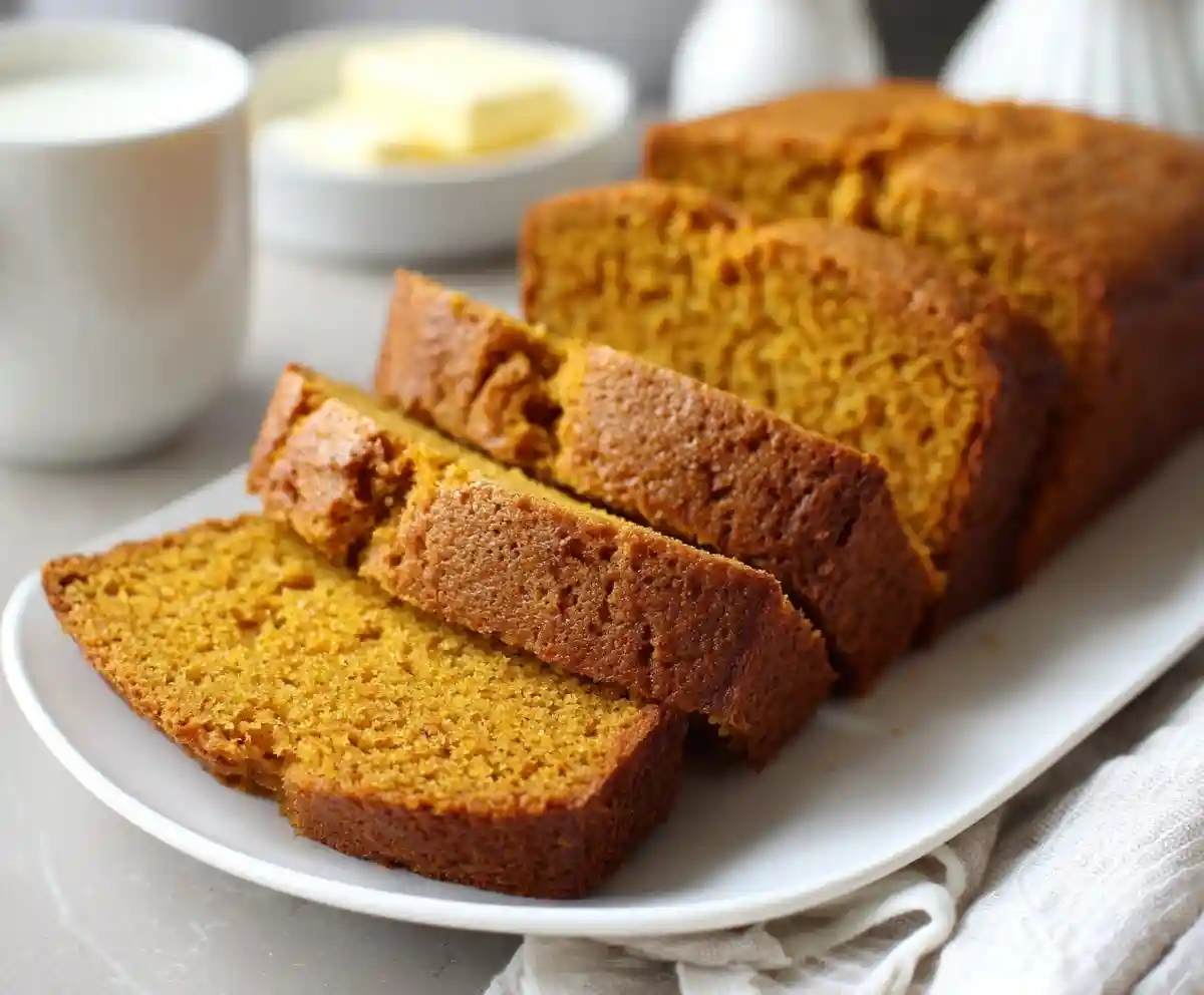 Classic Banana Pumpkin Bread with Sour Cream