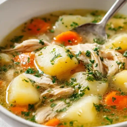 Chicken Soup with Potatoes