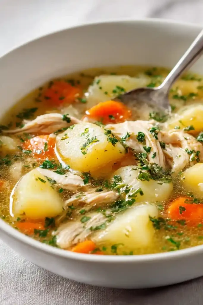Chicken Soup with Potatoes