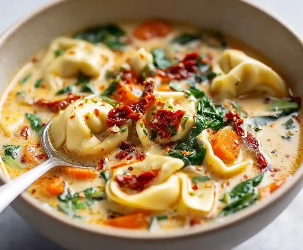 Chicken Tortellini Soup
