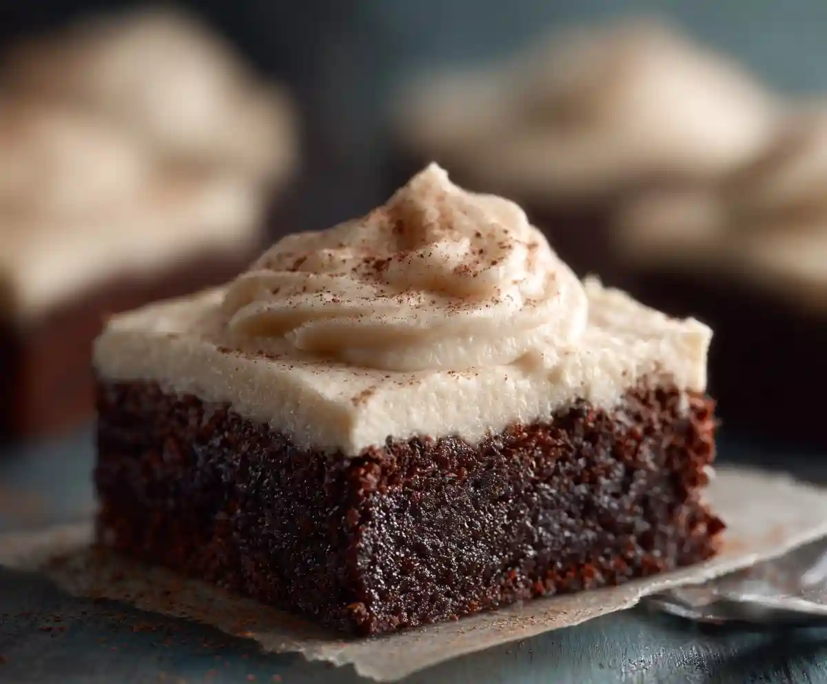 Frosted Coffee Brownies