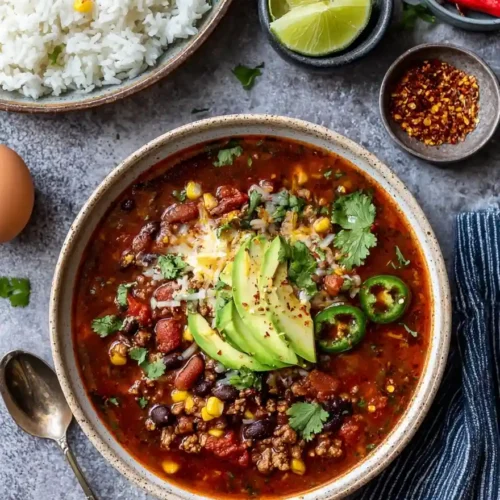 Easy Taco Soup Recipe