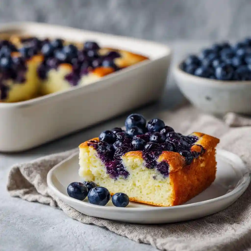 Overnight Blueberry French Toast Casserole