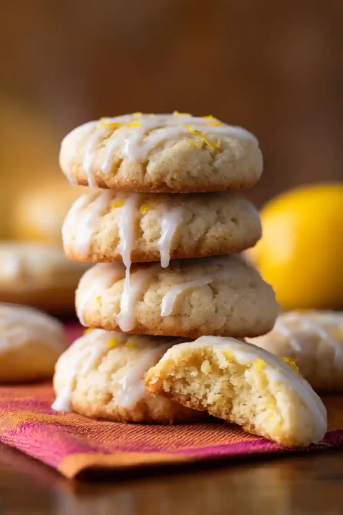 Pumpkin Cookies with Orange Glaze