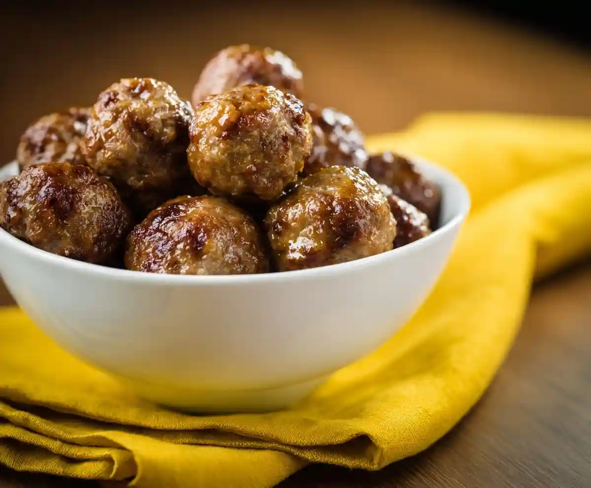 Simple Sausage Zucchini Balls