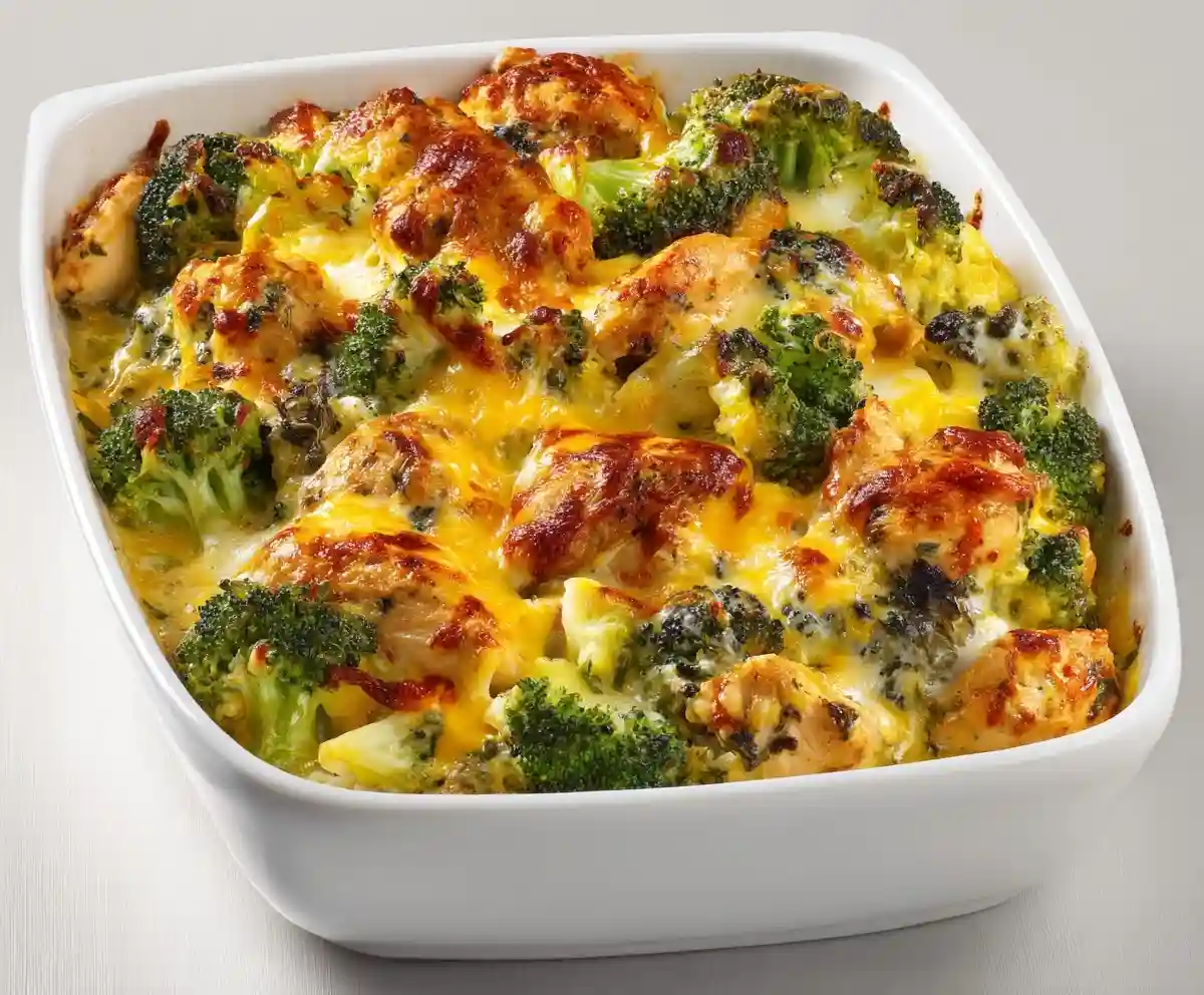 Chicken Divan Casserole Recipe (Easy & Cheesy)