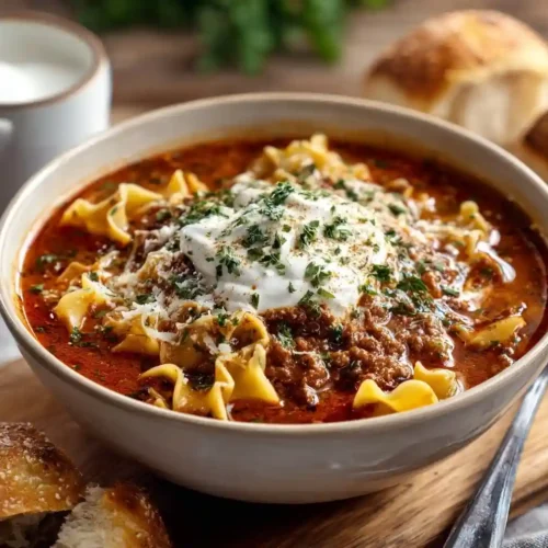 lasagna soup
