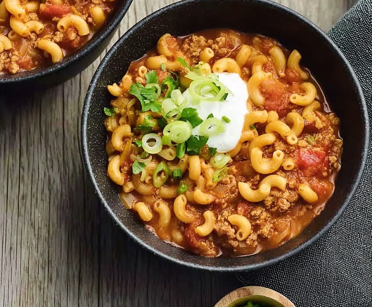 One-Pot Turkey Chili Mac