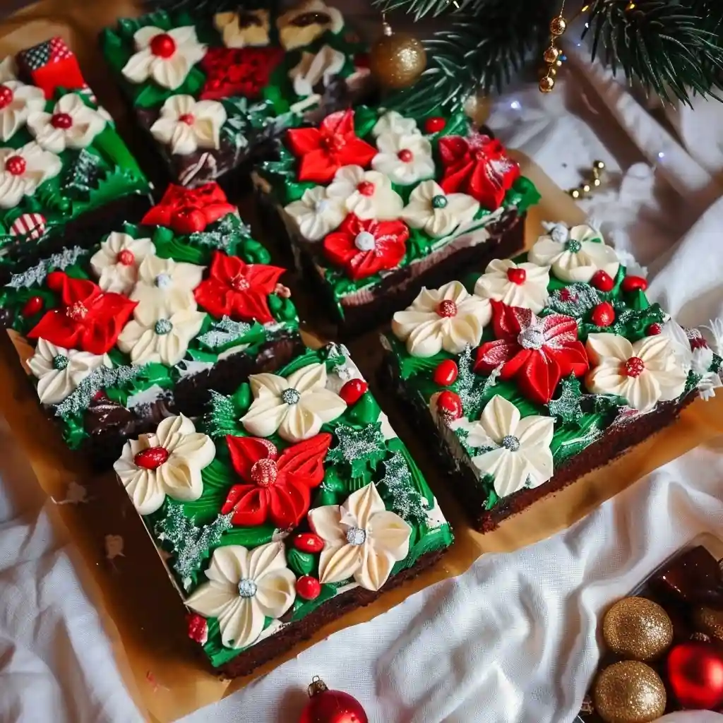 Christmas Traybake Cake