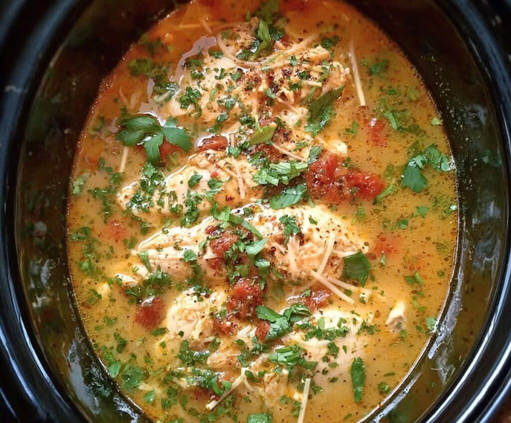 Crockpot Marry Me Chicken Soup