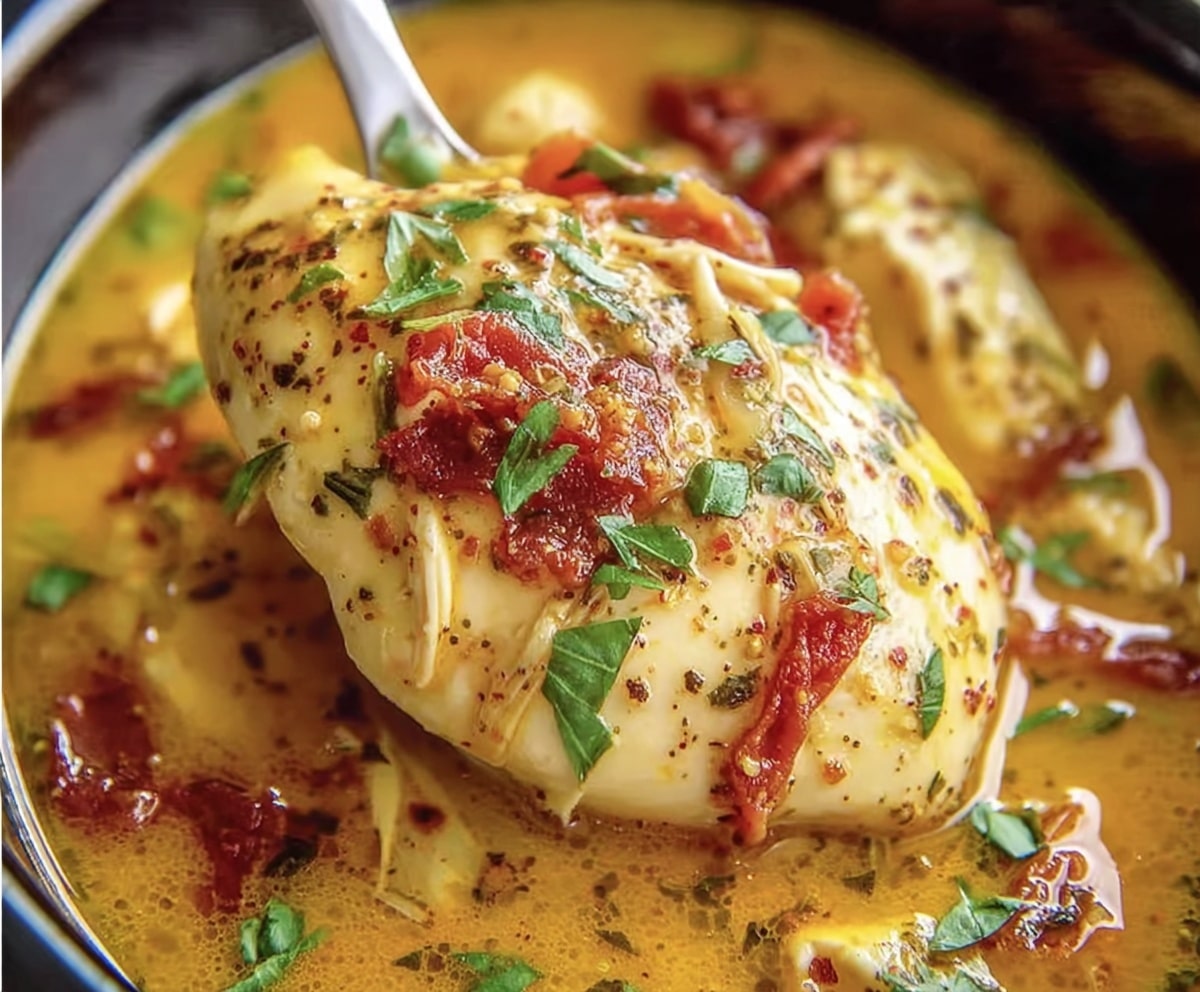 Irresistible Crockpot Marry Me Chicken Soup
