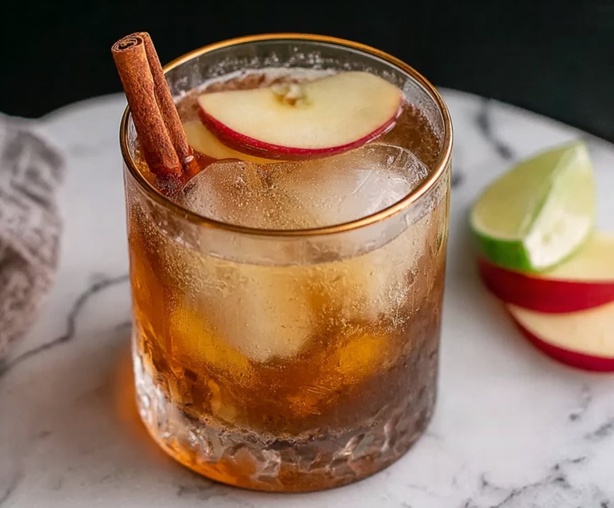 Dark and Stormy Drink