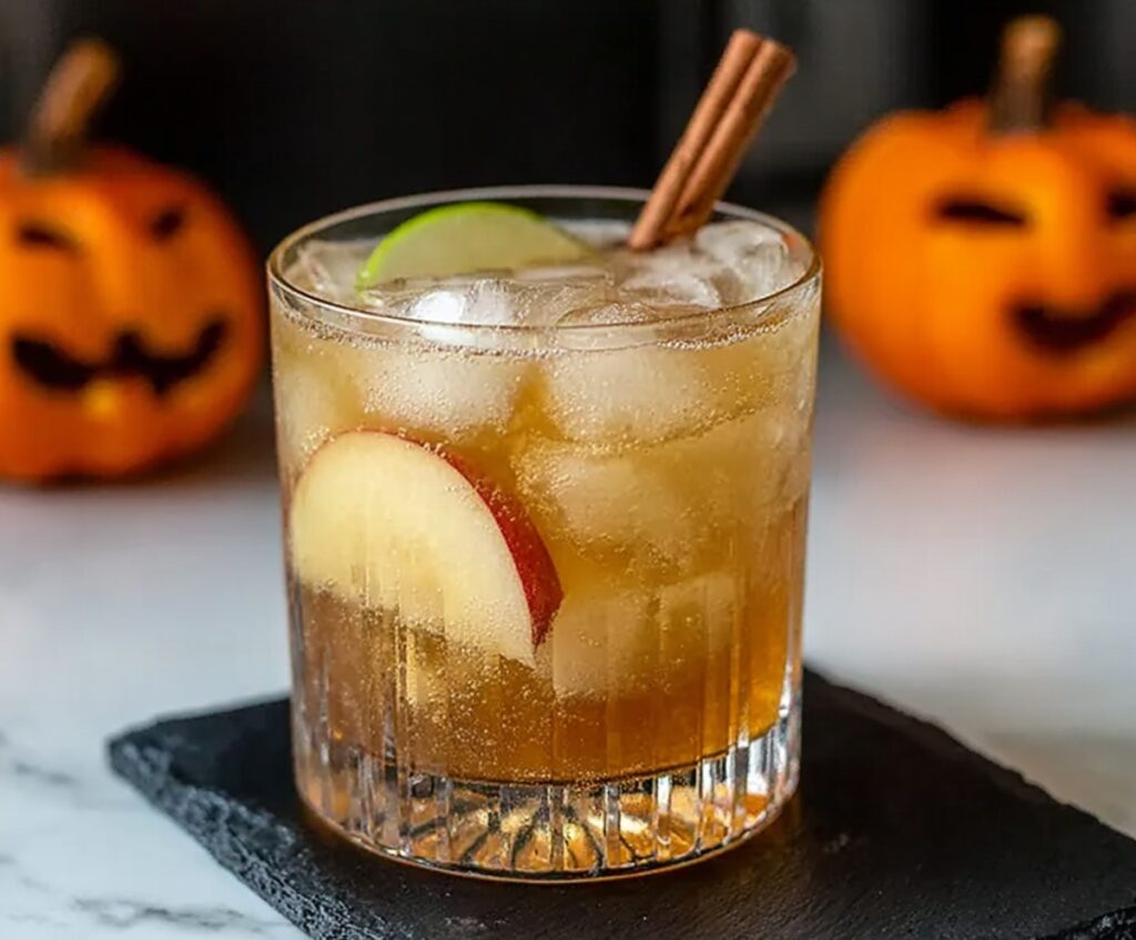 Dark and Stormy Drink