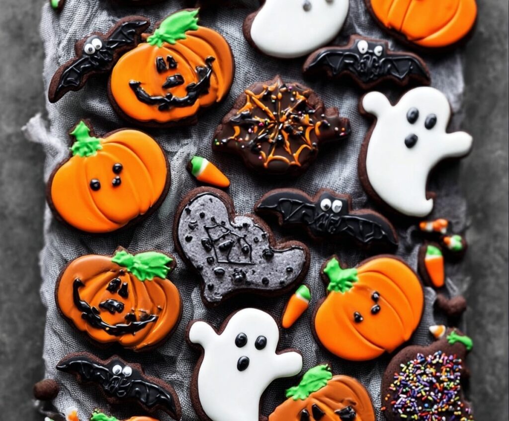 Halloween Chocolate Cookies